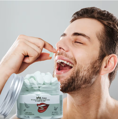Toothpaste Tablets Teeth Whitening With Nano Hydroxyapatite Fluoride Free