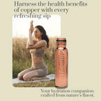 Pure Copper Ayurvedic Water Bottle